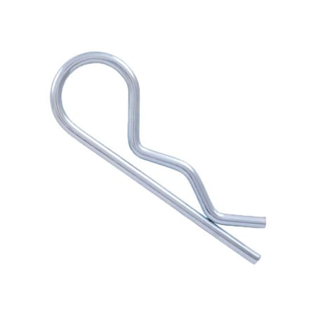 Heritage Industrial Bridge Cotter Pin, 0.148 in Dia, 3-5/16 in L, Spring Wire, 1 PK BP-209